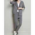 PK18ST064 jogger yoga set cashmere sweater for woman